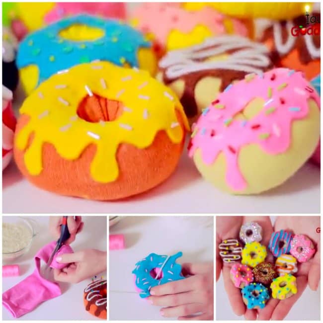 Genius Ideas For Odd Socks donut stress toy