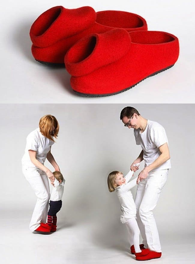 Incredible Inventions shoes designed for playing with kids