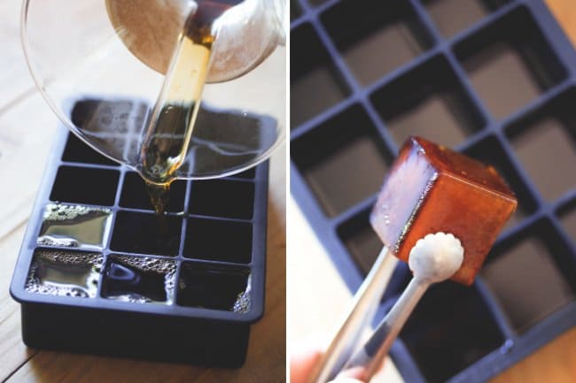 Ingenious Life Hacks coffee ice cubes