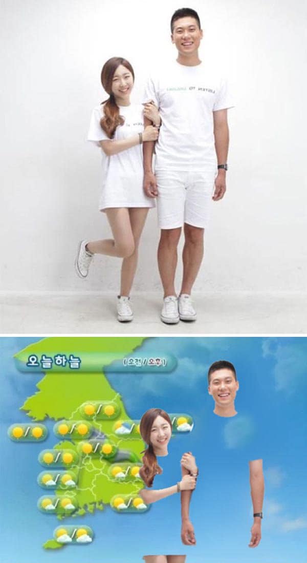 Korean Photoshop Masters white background seems empty