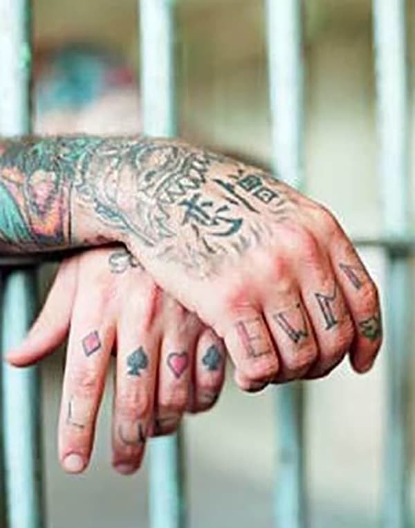Meanings Of Prison Tattoos ewmn
