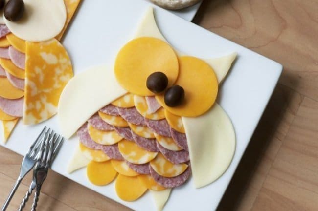New Ways To Eat Your Favorite Snacks cheese and salami bird