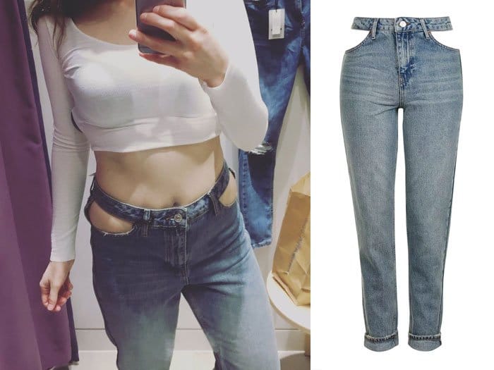 Ridiculous Clothing Items cut out top jeans