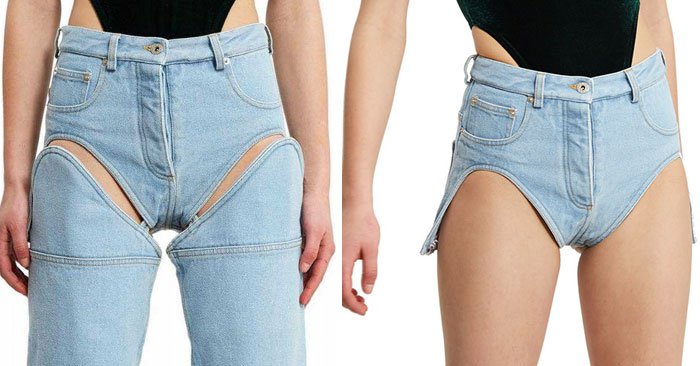 Ridiculous Clothing Items detachable jeans