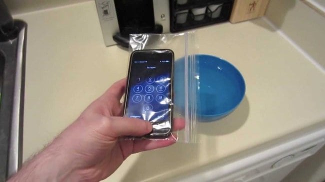 Things We Do Wrong protect phone from moisture