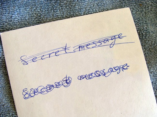 Things We Do Wrong secret message