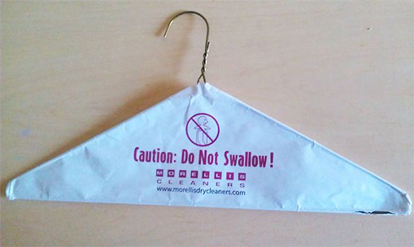 funny product instructions do not swallow
