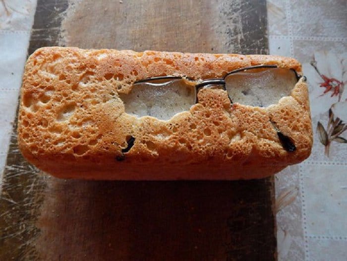 hilarious kitchen fails baked glasses