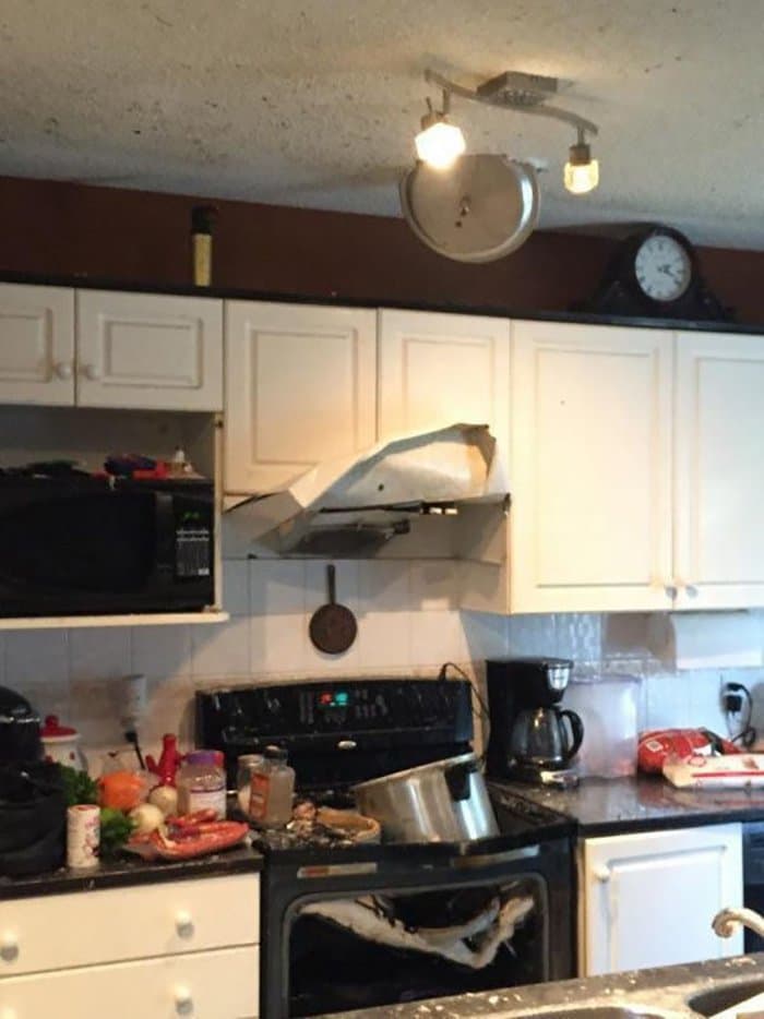 hilarious kitchen fails exploding pressure cooker