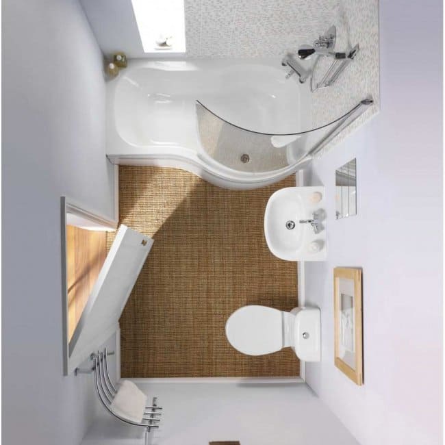 ideas-for-small-bathrooms bright white decor