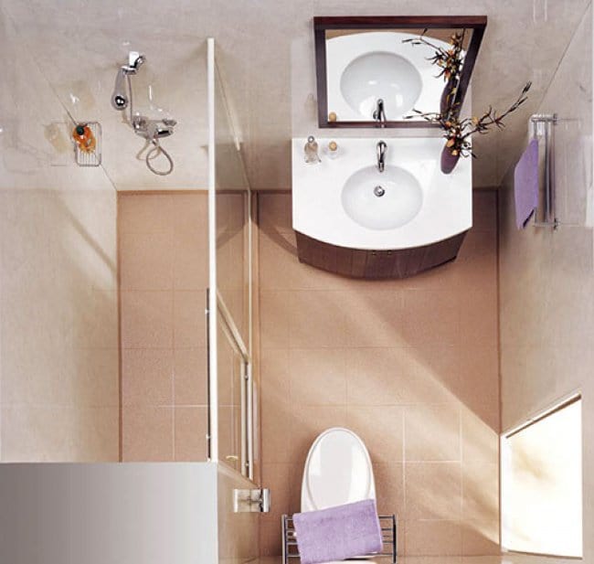ideas-for-small-bathrooms replace bath tub