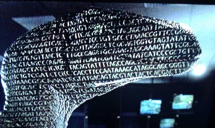things you never noticed dna sequence jurassic park