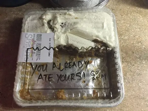 you already ate yours Why Being Married Is The Best