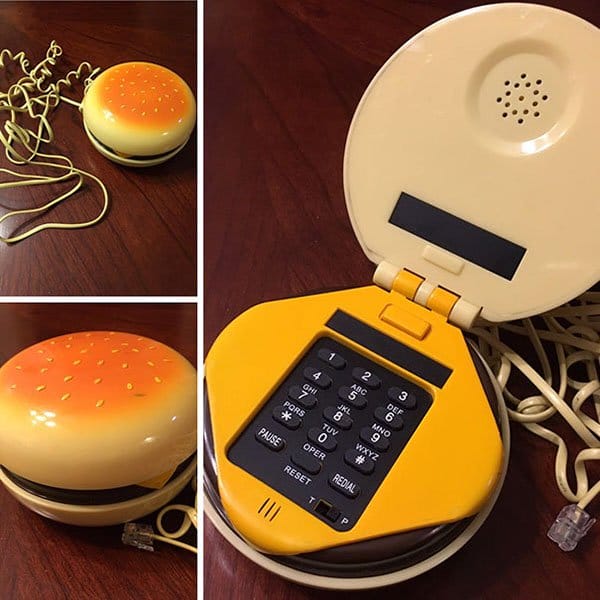 Best Things In Thrift Stores burger phone