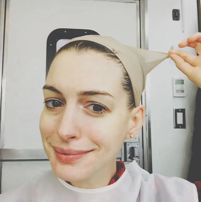 Celebrities Without Make Up anne hathaway