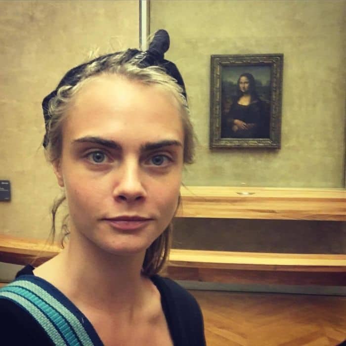 Celebrities Without Make Up cara delevingne