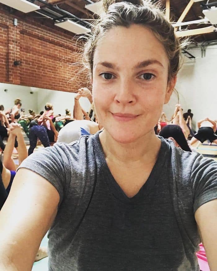 Celebrities Without Make Up drew barrymore