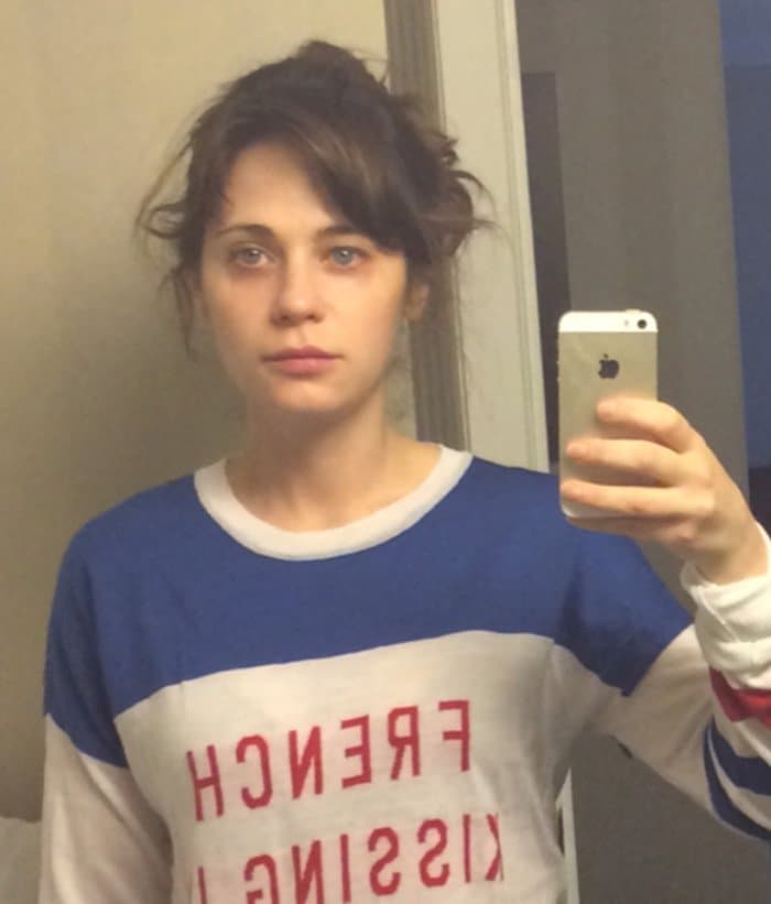 Celebrities Without Make Up zooey deschanel