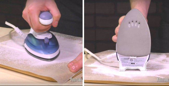 Clever Cleaning Tricks polishing iron
