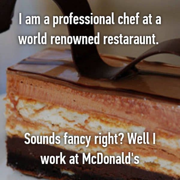 Confessions From Fast Food Workers sounds fancy