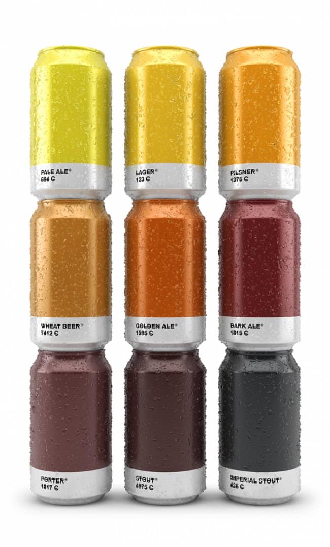 Cool Packaging Designs beer pallette