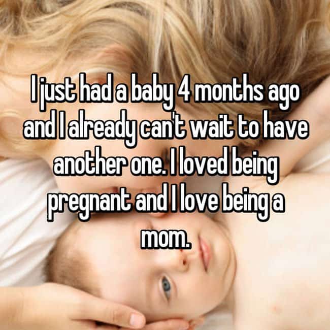 First Thoughts After Giving Birth cant wait to have another one