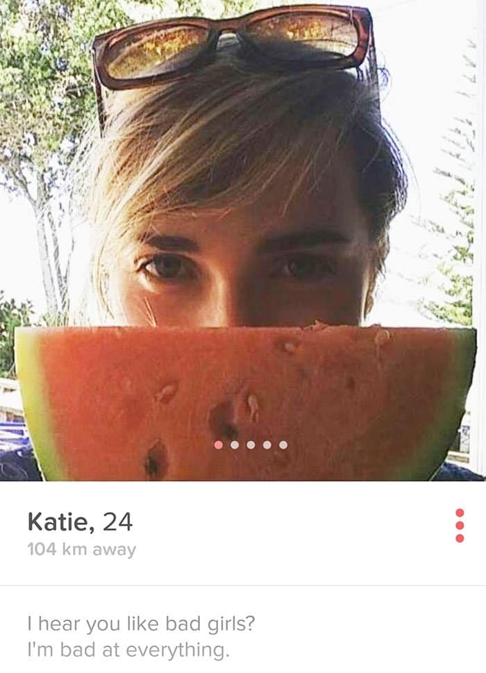 Funny Tinder Profiles im bad at everything