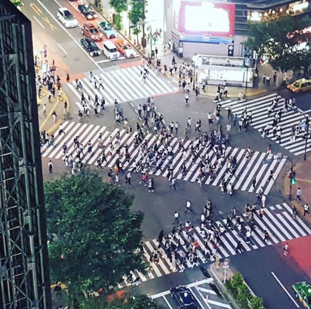 Genius Japanese Inventions diagonal crossings