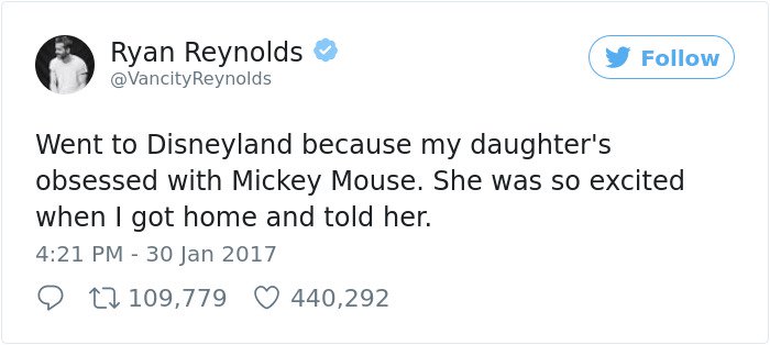 Hilarious Parenting Tweets went to disneyland