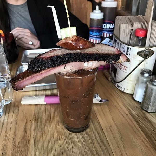 Hipster Restaurants Went Too Far With Food Serving meat served on top of drink