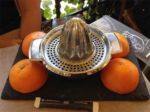 Hipster Restaurants Went Too Far With Food Serving orange juice do it yourself