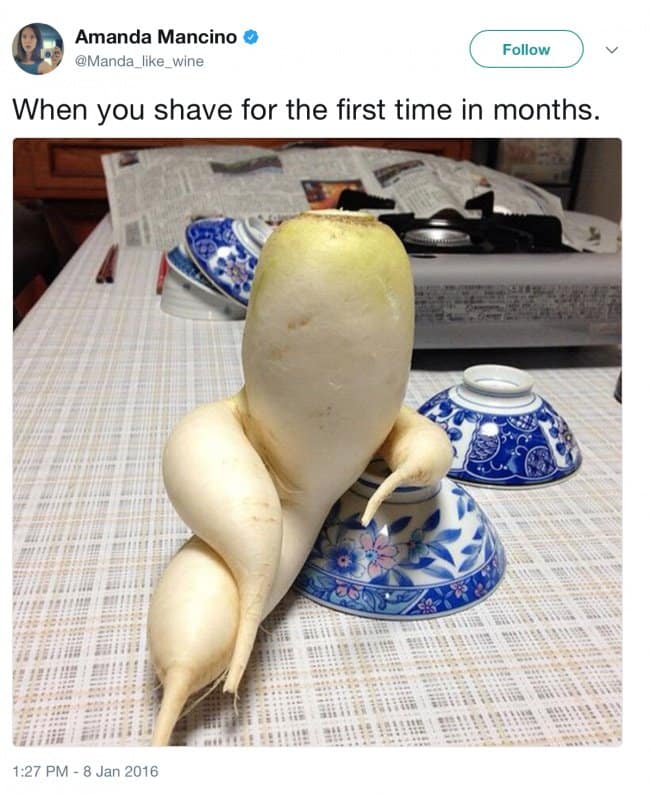 Honest Tweets From Women when you shave for the first time in months