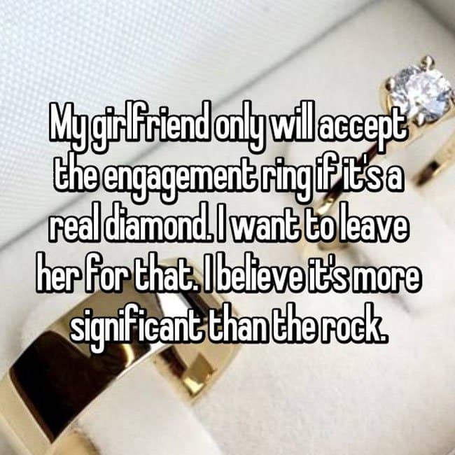 How Men Really Feel About Buying Engagement Rings real diamond