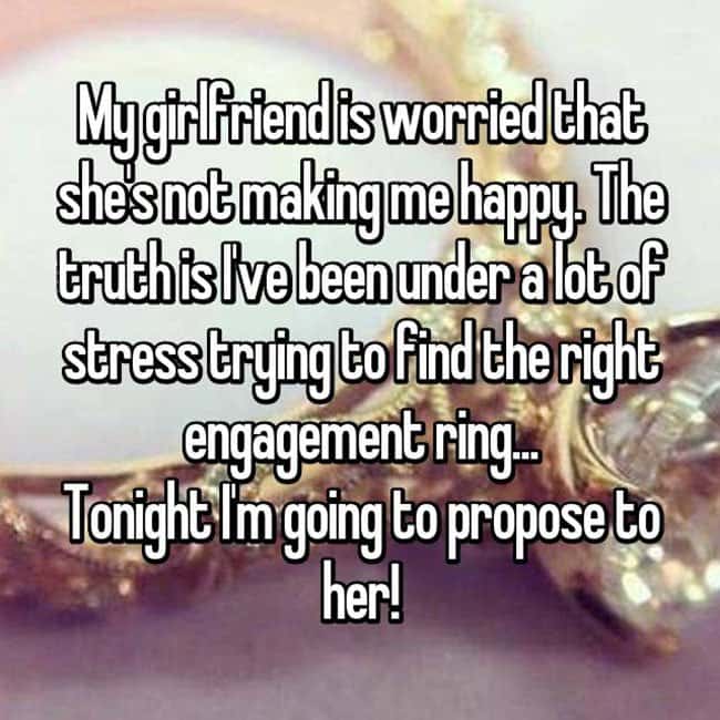 How Men Really Feel About Buying Engagement Rings tonight im going to propose
