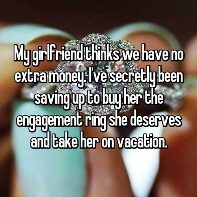 How Men Really Feel About Buying Engagement Rings vacation