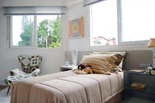 How To Make A Small Bedroom Cozy big windows