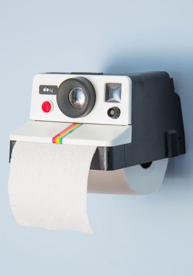 Incredibly Cool Inventions camera toilet roll holder