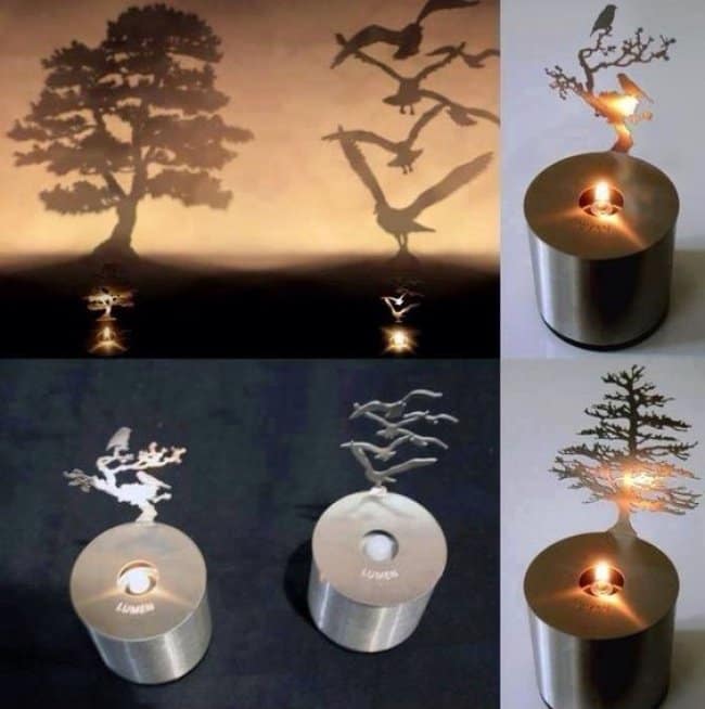 Incredibly Cool Inventions candle shadow art