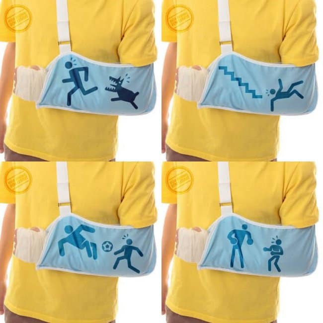 Incredibly Cool Inventions how did you injure your arm sling