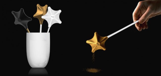 Incredibly Cool Inventions wand salt and pepper shakers