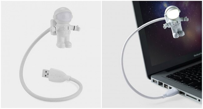 Little Things For Your Workplace astronaut usb light