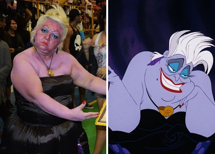 Mom Has Incredible Cosplay Skills ursula the little mermaid