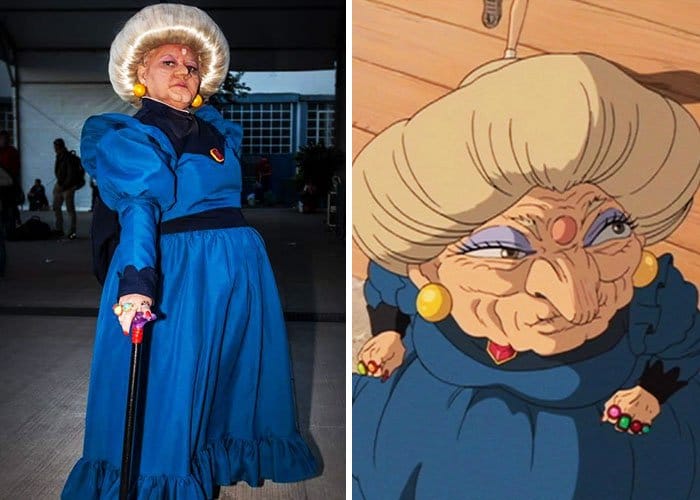 Mom Has Incredible Cosplay Skills yubaba spirited away