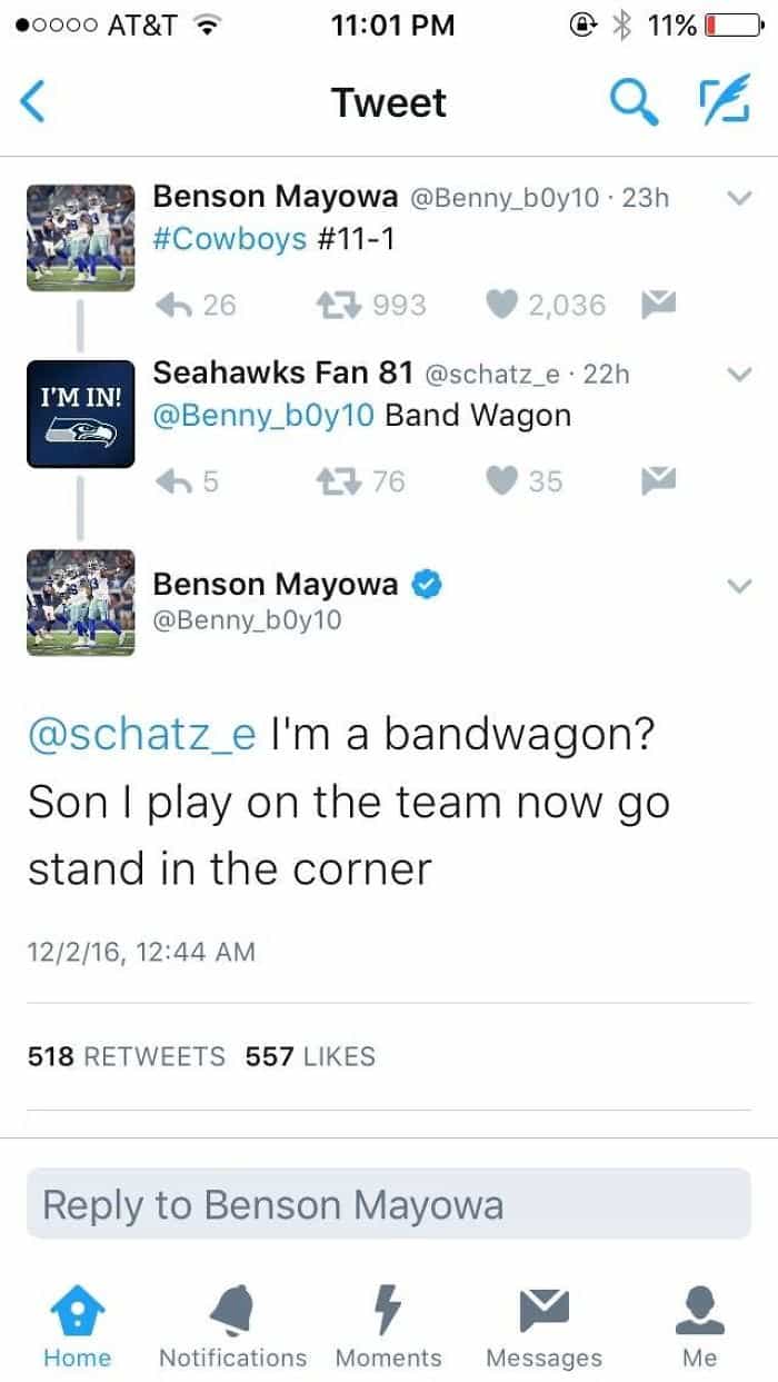 Moments People Didn't Realize Who They Were Talking To benson mayowa