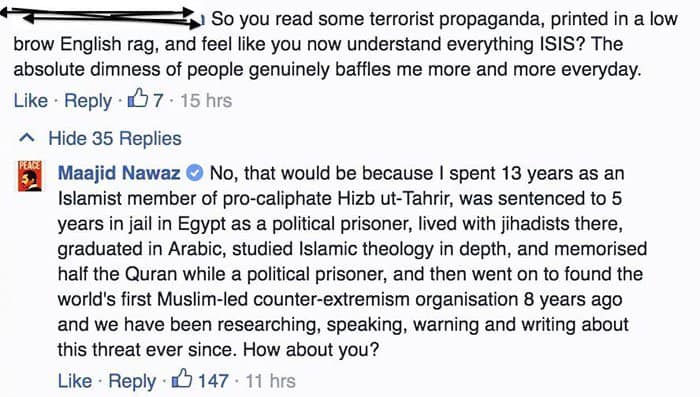 Moments People Didn't Realize Who They Were Talking To terrorist propaganda