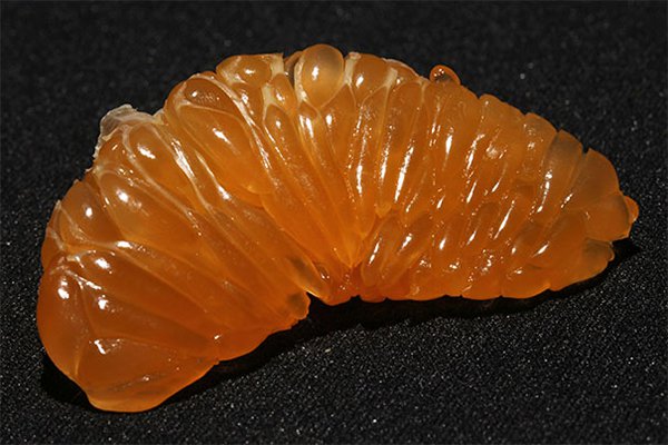 Pictures Of Peeled Fruit clementine wedge