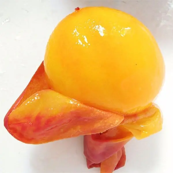 Pictures Of Peeled Fruit peach