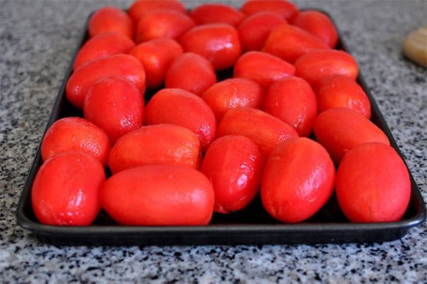 Pictures Of Peeled Fruit tomatoes