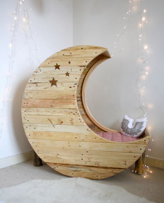 Space Themed Interior Design Ideas half moon chair