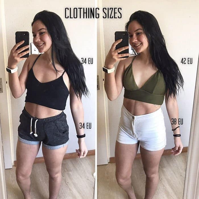 The Reality Behind Instagram Pictures clothing sizing
